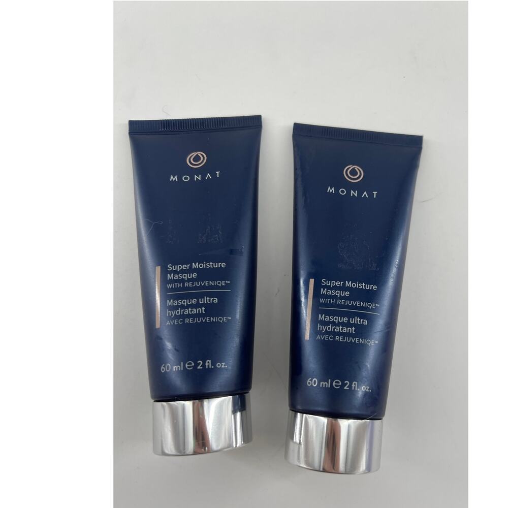 Monat Super Moisture Masque Facial Salon 2 fl oz Restores Set of 2 Sealed New